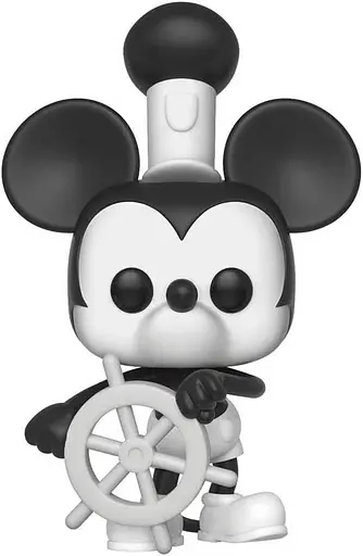 Фігурка Funko Pop Дісней Міккі Маус Пароплав Віллі DISNEY Mickey's 90th Steamboat Willie 10 см FP M SW 425 - фото 3