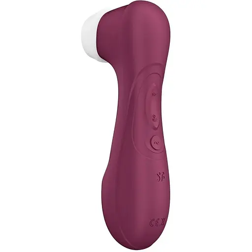 Вакуумний кліторальний стимулятор Satisfyer Pro 2 Generation 3 with Liquid Air Бордовий - фото 3