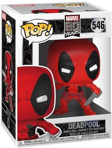 Фігурка Funko Pop Марвел Дедпул Marvel Deadpool 80 Years 10 см FP M D 546 - фото 2