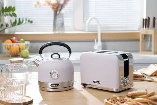 Ardesto Электрочайник EKL-F500L, 1.7л, металл, мат, Otter, лиловый - фото 9