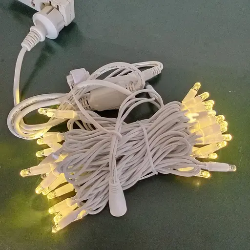 Вулична, надійна яскрава LED-гірлянда довжина 10 метрів, кількисть Cob крапель 100 LED, для дому, тераси на дерева - фото 6