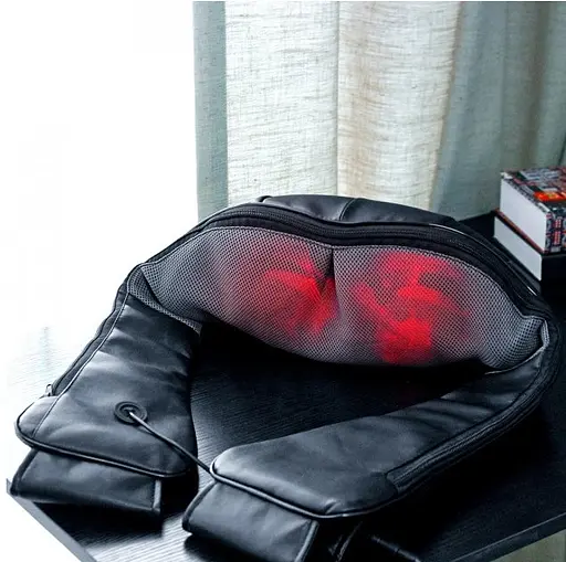 Массажер для шеи, плеч и спины А-785 Черный - фото 2