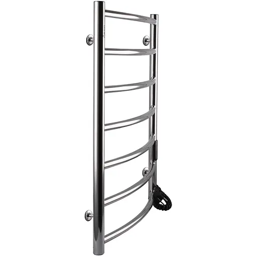 Электрический полотенцесушитель Unio LD ЕU 700-500-7 Лесенка Дуга, Хром, Правое, Электронный - фото 4