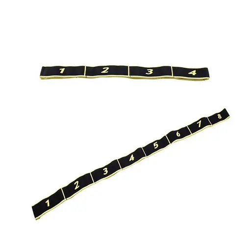 Эспандер резиновая-лента Elastiband BJOY NE-ELASTI-2Y, желто-черная - фото 2