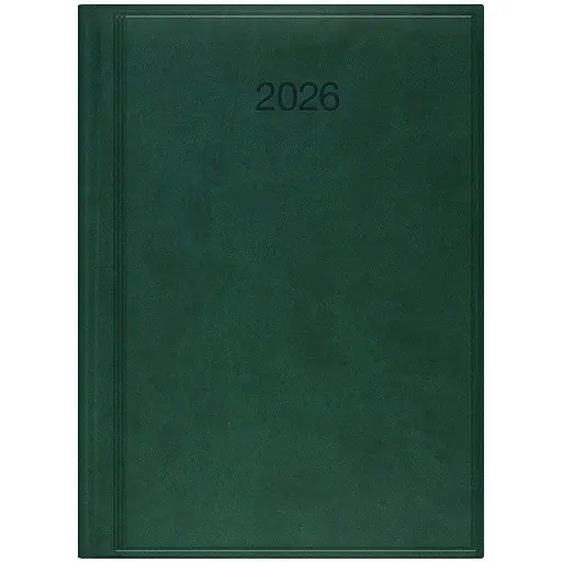 Дневник Brunnen 2026 Стандарт Torino зеленый (73-795 38 506)