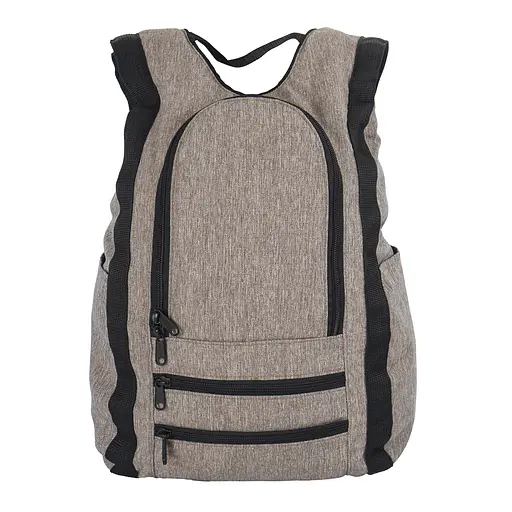 Рюкзак-антивор OOLOO Капля 45х27х14 см, кофейный 4240