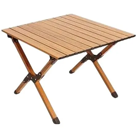 Раскладной стол SpringFun S 60×45×60см - кемпинговый портативный стол для туризма Металлический каркас 30 кг - фото 1