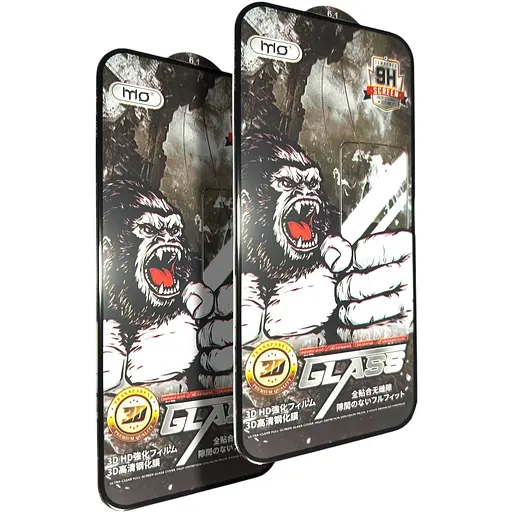 Защитное стекло DK для Apple iPhone 15 Pro Full Glue 3D MO King Kong 017232 black 2 шт.