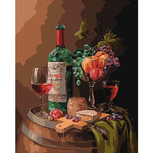 Картина по номерам Ideyka Романтический ужин ©MariaGordeevaART KHO5659 40x50 см