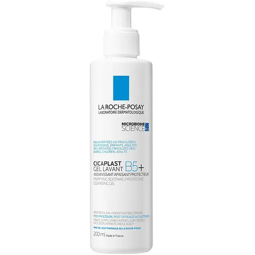 Гель для душа La Roche-Posay Cicaplast Lavant B5 очищающий для детей и взрослых 200 мл - фото 1