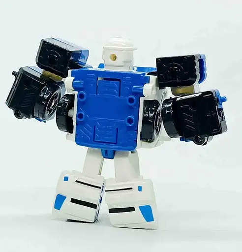 Робот Star toys Трансформер Тобот Міні Zero 12 см Синій - фото 5