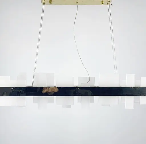 Стильная люстра в удлиненном латунном корпусе Line.F SGA 15-1000 L - фото 7