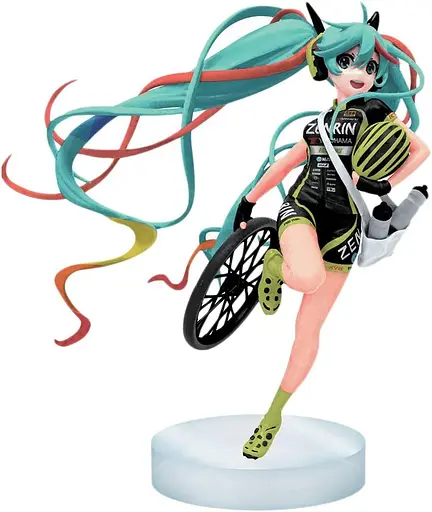 Фигурка Banpresto Мику Хацунэ в велоформе Hatsune Miku Team Ukyo 19 см WST HM U2016 - фото 3