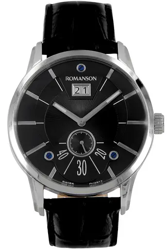 Часы Romanson TL7264MWH BK кварц.