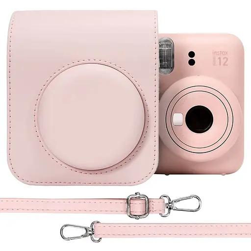 Чехол для фотоаппарата Fujifilm Instax Mini 12 розовый