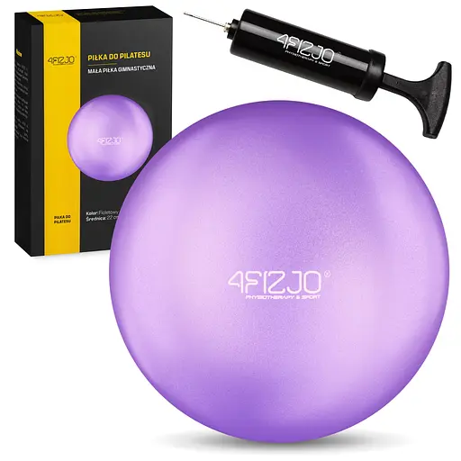Мяч для пилатеса, йоги, реабилитации 4FIZJO 22 см Violet (P-5905973404860) - фото 1