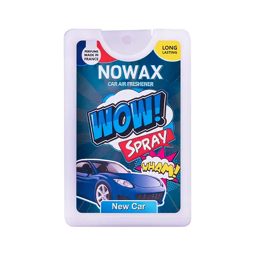 Ароматизатор воздуха Nowax WOW Spray New car с распылителем 18мл (NX00141)