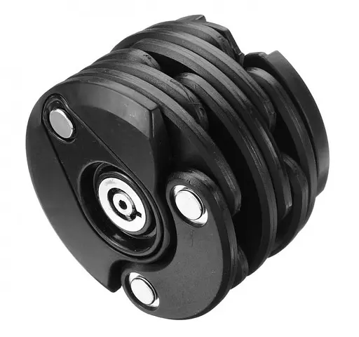 Складной противоугонный замок для велосипеда Bikight Стальная цепь - фото 3