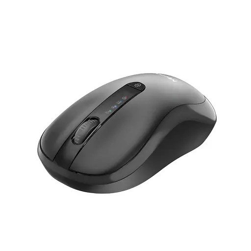 Беспроводная мышь MEETION BTM185R 2.4G+Bluetooth с аккумулятором черная - фото 6