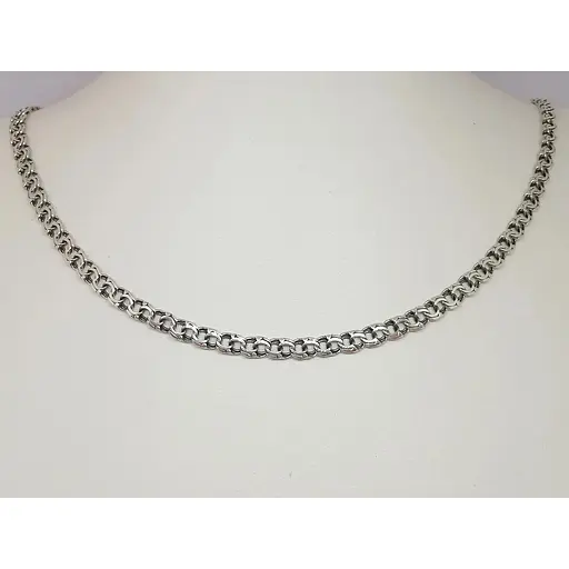 Срібний ланцюжок Шишкова (Бісмарк). Л2-15-50Ч 65 - фото 2