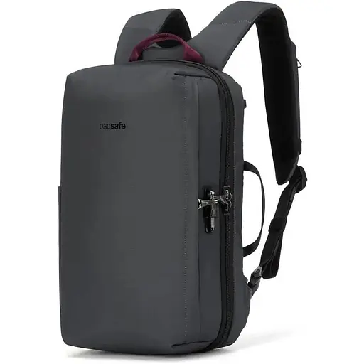 Антикидный рюкзак Pacsafe X 13" 11 л commuter backpack графитовый (30665144) - фото 3