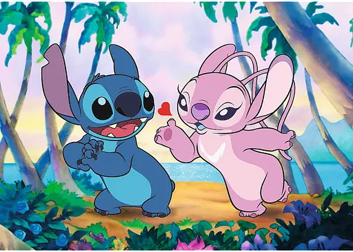 Пазл Trefl Стич и Ангел Стич Дисней 1000 эл. (12079) - фото 2