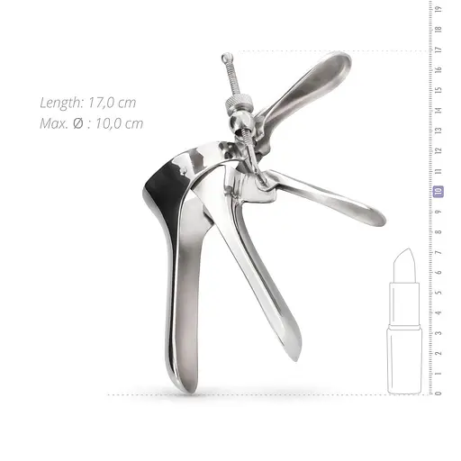 Вагинальный расширитель спекулум Sinner Gear Unbendable — Large Cusco Vaginal speculum - фото 5