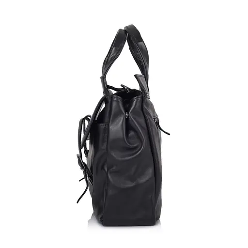 Чоловіча шкіряна сумка TARWA 27х41х9 см sum0026104 - фото 6