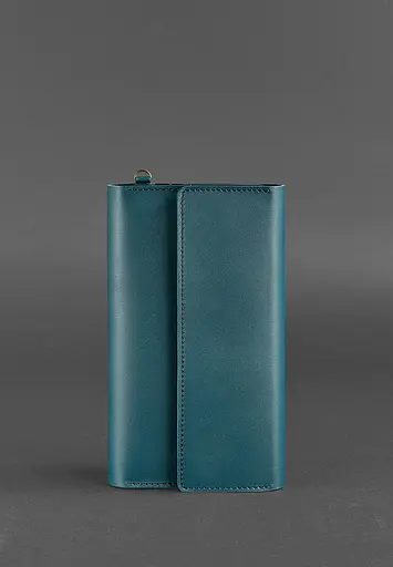 Кожаный клатч-органайзер (Тревел-Кейс) 5.1 зеленый - фото 2