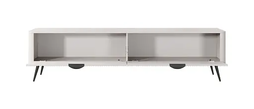 Тумба під телевізор Perfect Home Ланте / Lante 2-дверна з чорними ніжками 2D/200 Беж (PFH-091181) - фото 6