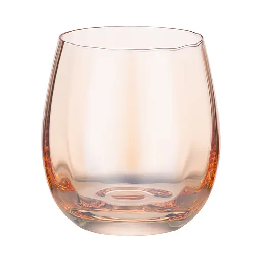 ARDESTO Набор стаканов низких Black Mars Amber 480мл, 2шт, стекло, золотистый - фото 1