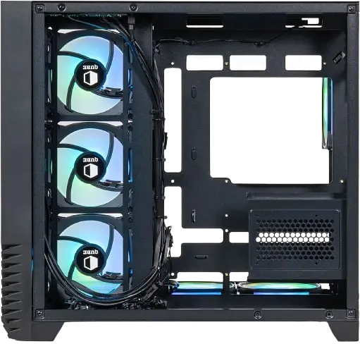 Корпус QUBE MIRAGE 7 ARGB Black (MIRAGE_GBNU3) - фото 5