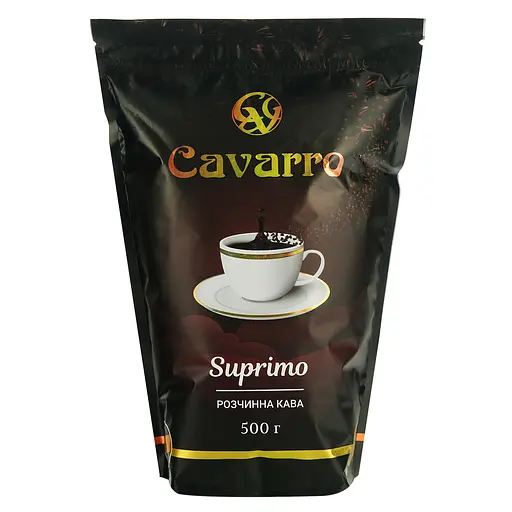 Кава розчинна  Cavarro Suprimo 500 г