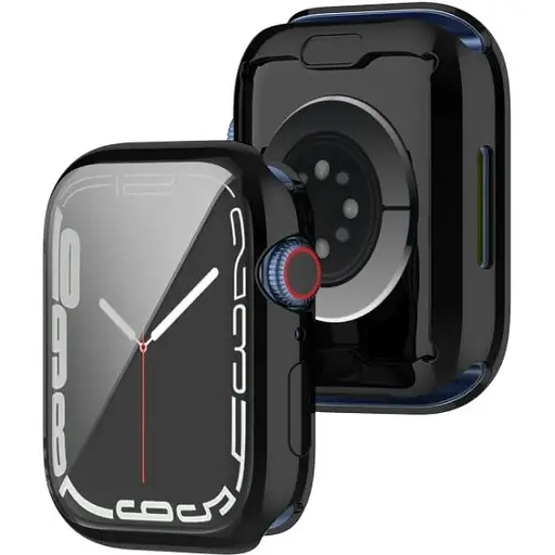 Чохол-накладка DK Silicone Face Case для Apple Watch 41mm (black) - фото 2