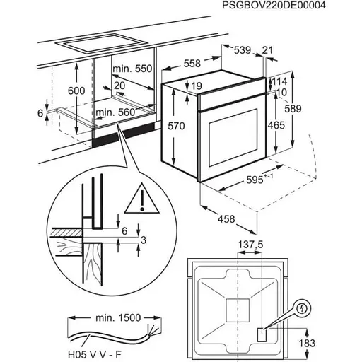 Электрическая духовка Electrolux EOF 5C50BZ - фото 10