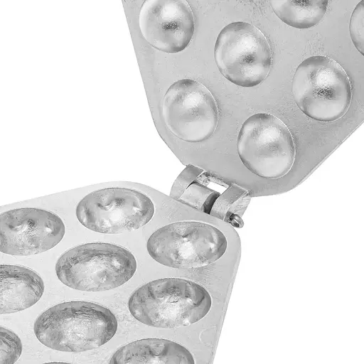 Форма для випікання печива у вигляді каштанів "Київський каштан" на 14 половинок каштанів, Ласунка Сірий 86671 - фото 4