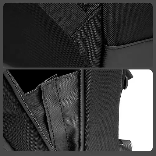 Рюкзак міський Ozuko 9474 14л для ноутбука до 15,6" Black (16196) - фото 8