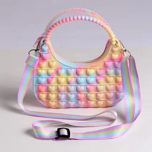 Сумочка, 16x17x4 см, силикон, YG0047 (в ассортименте) - фото 2