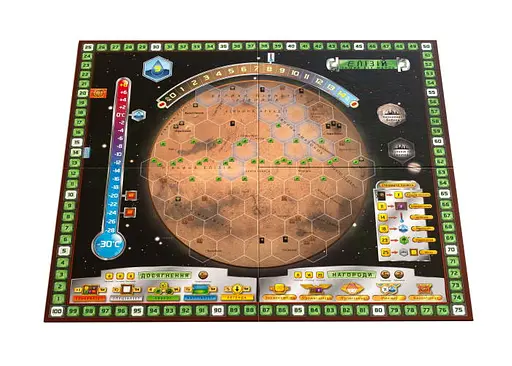 Настольная игра Kilogames Покорение Марса: Эллада и Элизий (Terraforming Mars: Hellas & Elysium) (укр.) (KG-1750) - фото 6