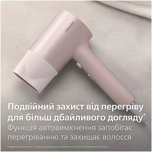 Фен Philips Series 3000 рожевий (BHD321/50) - фото 6