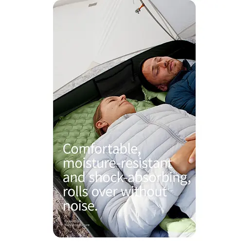 Матрац надувний надлегкий Naturehike CNK2450WS014 з мішком для надування 196см Зелений - фото 5