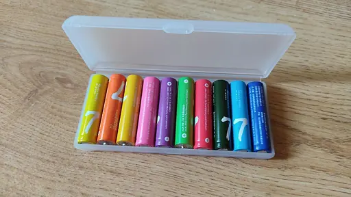 Батарейки ZMI Rainbow AAA Alkaline (AA701) набор 10 штук - фото 4