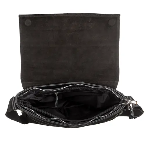 Чоловіча шкіряна сумка SHVIGEL 33х26х8 см sum0012614 - фото 6