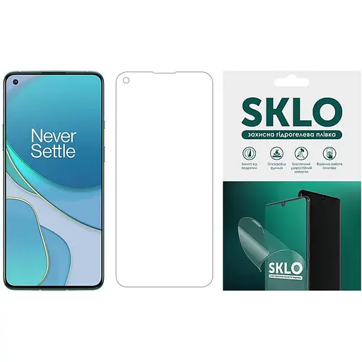 Защитная гидрогелевая пленка SKLO экран для OnePlus 7 Pro Прозрачный