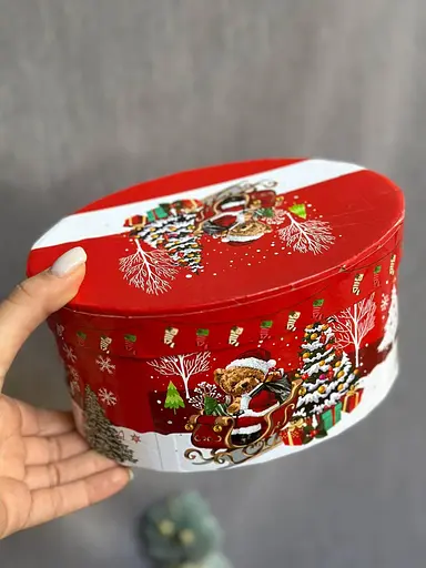 Набор чашек новогодних Tanto T3691 керамика в подарочной упаковке 350 мл Белая 2 шт - фото 4