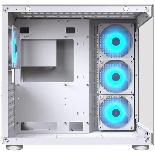 Корпус Cougar FV150 RGB без блока питания, белый (FV150 RGB White) - фото 6
