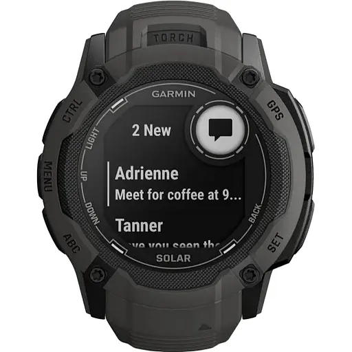 Смарт-годинник Garmin Instinct 2X Solar Graphite (010-02805-10/00) - фото 4