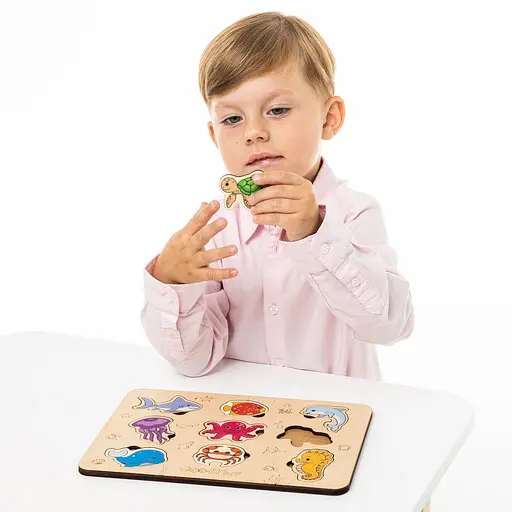 Пазл-сортер GoodPlay Підводний світ (PS-4-018) - фото 5