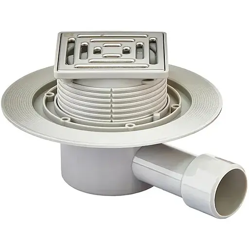 Душевой трап Koer FD14-100x100-90 нержавеющая сталь AC0661 - фото 1