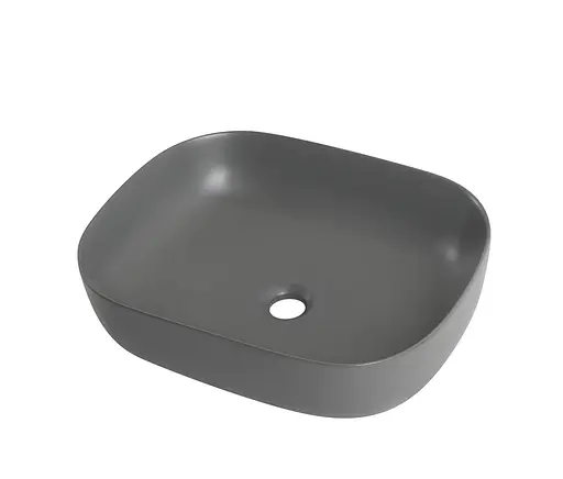 Умивальник накладний Mixxus Premium Diverse-0115 490x395x135 мм MP6650, Графит - фото 9